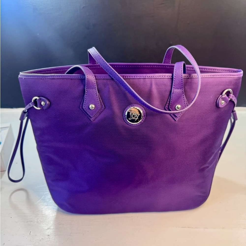Purple Tote Bag - Spacious Women's Shoulder Bag